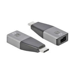 Techly IADAP USBC-MDP4K60 adattatore grafico USB 3840 x 2160 Pixel Nero, Argento