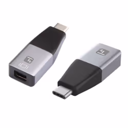 Techly IADAP USBC-MDP4K60 adattatore grafico USB 3840 x 2160 Pixel Nero, Argento