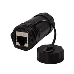 Techly IWP-MD C6A-IPGLT adattatore per inversione del genere dei cavi RJ45 Nero