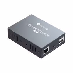 Techly IDATA HDMI-KVM3R, Ricevitore, Cablato, 150 m, Cat6, 1920 x 1080 Pixel, 60 Hz