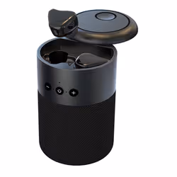Techly ICC SB-BLT20, Wireless, Musica e Chiamate, 20 - 20000 Hz, Auricolare, Nero