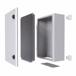 Techly I-CASE IP-1340GC2 rack 13U Da parete Grigio - Vista aggiuntiva 2