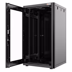 Techly I-CASE EN-3266B rack 32U Rack indipendenti Nero