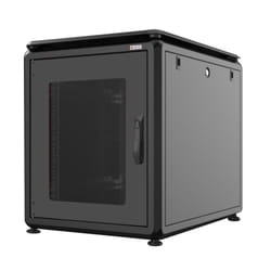 Techly I-CASE EV-1268BK rack 12U Rack indipendenti Nero