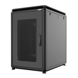 Techly I-CASE EV-1661BK rack 16U Rack indipendenti Nero