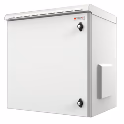 Techly I-CASE IP55-1660, Da parete, 16U, Lucchetti, 50,4 kg, Grigio