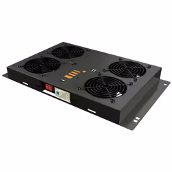 Techly I-CASE FAN-41TBK porta accessori Ventola di raffreddamento