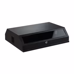 Techly Armadio a muro 19" 8 Unità Nero, Da parete, 8U, 30 kg, Lucchetti, 9,47 kg, Nero