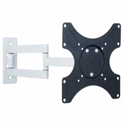 Techly ICA-LCD 2903BICOL, 48,3 cm (19"), 94 cm (37"), 75 x 75 mm, 200 x 200 mm, -12 - 0°, Bianco, Nero