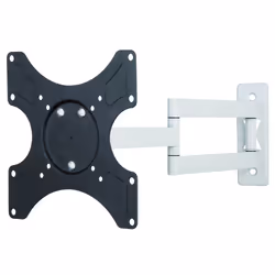 Techly ICA-LCD 2903BICOL Supporto TV a parete 37" Bianco, Nero
