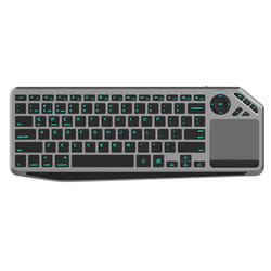 Techly ICTB9801TB tastiera Universale RF senza fili + Bluetooth QWERTY Inglese US Nero