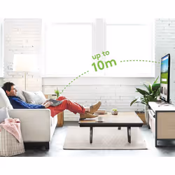 Techly ICTB9801TB tastiera Universale RF senza fili + Bluetooth QWERTY Inglese US Nero - Vista aggiuntiva 8