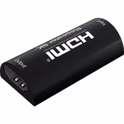 Techly IDATA HDMI2-RIP8KT moltiplicatore AV Ripetitore AV Nero