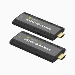 Techly IDATA HDMI-WL53 moltiplicatore AV Trasmettitore e ricevitore AV Nero