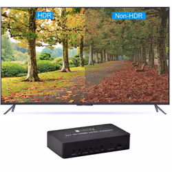 Techly IDATA HDMI2-4K2EARC conmutador de vídeo HDMI