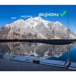 Techly IDATA HDMI2-4K2EARC conmutador de vídeo HDMI