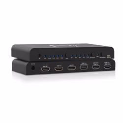 Techly IDATA HDMI2-4K4EARC, HDMI, 2.0b, Micro-USB, Nero, 60 Hz, 18 Gbit/s