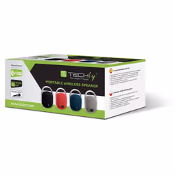 Techly ICASBL321BL altoparlante portatile e per feste Altoparlante portatile mono Blu 5 W