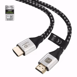 Techly Cavo HDMI Ultra High Speed 48Gbps Maschio / Maschio 8K@60Hz Certificato 1m, 1 m, HDMI tipo A (Standard), HDMI tipo A ( ...
