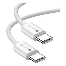 Techly ICOC-MU4-20G240W2 cavo USB USB4 Gen 2x2 2 m USB C Bianco