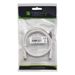 Techly ICOC-MU4-20G240W2 cavo USB USB4 Gen 2x2 2 m USB C Bianco