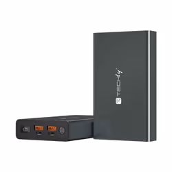 Techly I-CHARGE-20A-100W batteria portatile Polimeri di litio (LiPo) 20000 mAh Nero