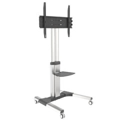 Techly Supporto a Pavimento con una Mensola Trolley TV LCD/LED/Plasma 50-92"