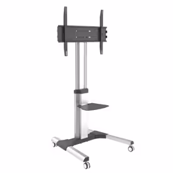 Techly Supporto a Pavimento con una Mensola Trolley TV LCD/LED/Plasma 50-92"