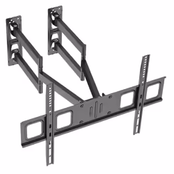 Techly Staffa Universale Full-Motion per Fissaggio a Parete ad Angolo TV 32-70"