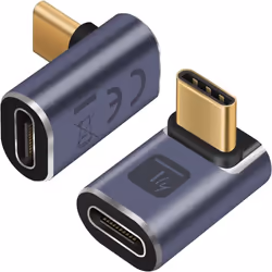 Techly IADAP USB4C-40G, USB-C 4.0, USB-C 4.0, Grigio