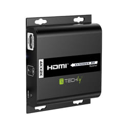 Techly IDATA EXTIP-3834KP6R moltiplicatore AV Ricevitore AV Nero