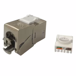 Techly IWP-MD C6A/STPTSL cavo di collegamento RJ-45 Argento