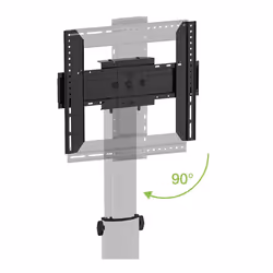 Techly Supporto da Pavimento per TV da 32" a 65"