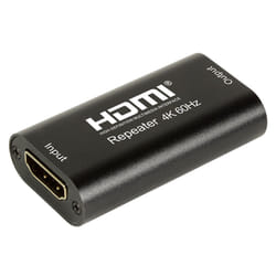 Techly IDATA HDMI2-RIP4KTS moltiplicatore AV Ripetitore AV Nero