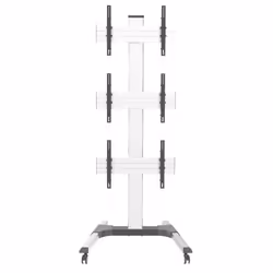 Techly Supporto a Pavimento per 3 TV LCD/LED 32-55" per Video Wall - Vista aggiuntiva 4