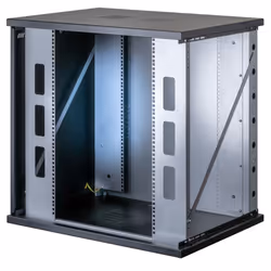 Techly I-CASE EW-2813BK6 rack 13U Da parete Nero - Vista aggiuntiva 2