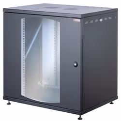 Techly I-CASE EW-2813BK6 rack 13U Da parete Nero - Vista aggiuntiva 3