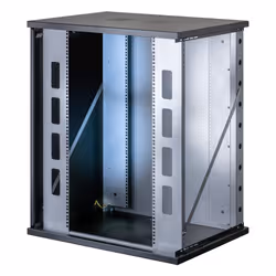 Techly I-CASE EW-2816BK6 rack 16U Da parete Nero