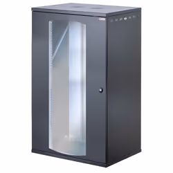 Techly I-CASE EW-2822BK6, Da parete, 22U, 40 kg, 50,9 kg, Nero