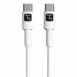 Techly ICOC-MUSB20-C60W2 cavo USB USB 2.0 2 m USB C Bianco