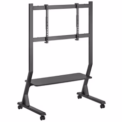 Techly Supporto a Pavimento con Mensola per TV LCD/LED/Plasma 45-90", 114,3 cm (45"), 2,29 m (90"), 75 x 75 mm, 800 x 400 mm, ...