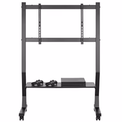 Techly Supporto a Pavimento con Mensola per TV LCD/LED/Plasma 45-90"