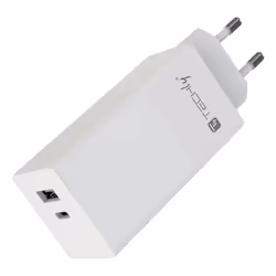 Techly IPW-PD100W-WH, Interno, AC, 20 V, Bianco