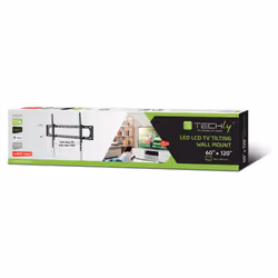 Techly ICA-PLB-369T Supporto TV a parete 3,05 m (120") Nero