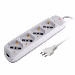 Techly IUPS-PCP-410A, 1,5 m, Interno, Tipo F, Tipo L, Tipo L, Dritto, 1 mm²