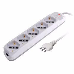Techly IUPS-PCP-510A, 1,5 m, Interno, Tipo F, Tipo L, Tipo L, Dritto, 1 mm²