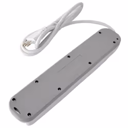 Techly IUPS-PCP-516A prolunghe e multiple 1,5 m 5 presa(e) AC Interno Grigio, Bianco