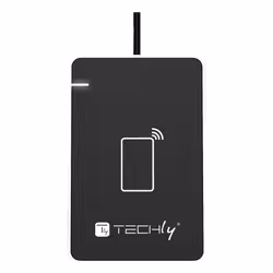 Techly I-CARD CAM-CIE lettore RFID USB Nero, Argento - Vista aggiuntiva 4