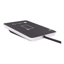 Techly I-CARD CAM-CIE lettore RFID USB Nero, Argento - Vista aggiuntiva 5