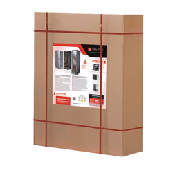 Techly Armadio Rack 19" a Muro 20 Unità P.450 mm Flat Pack Nero